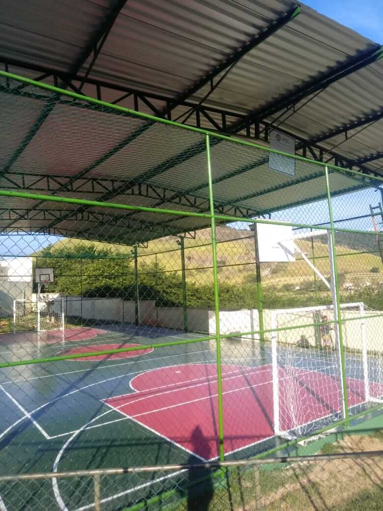 Construção Quadra Poliesportiva